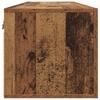 Wall Cabinet Reclaimed Wood Look 80 x 36.5 x 35 cm Engineered Wood
