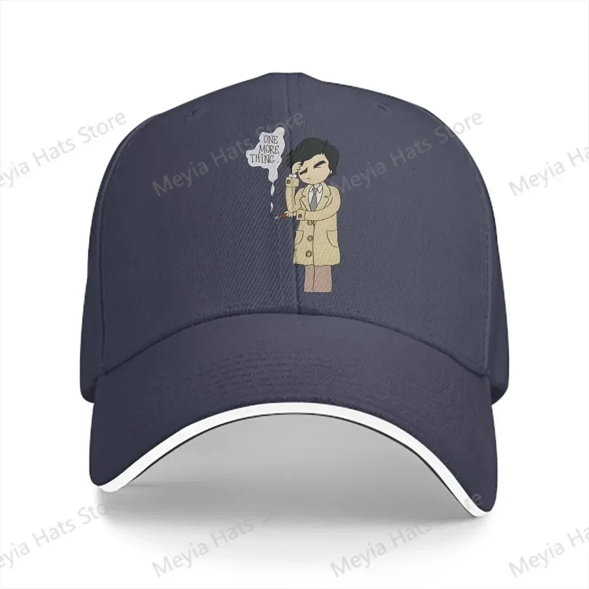 

Just One More Unisex Baseball Caps Peaked Cap Sun Shade Windproof Hat Columbo Movie One Size