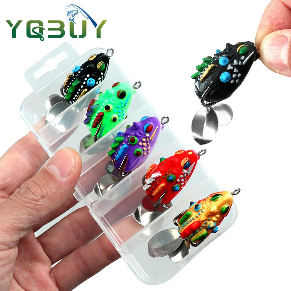

Lure Bait Set3.5CM 5.4GDouble Sequin Reinforced Hook5Colorful Sea Fishing Freshwater Universal Bionic Lure Hard Bait 3.5CM 5.4G