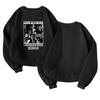 Unisex Fashion Casual Long Sleeve  Print Round Neck Top