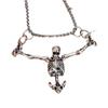 Halloween Punk Style Skull Necklace, Independent Station Fashion Retro Jewelry Pendant
