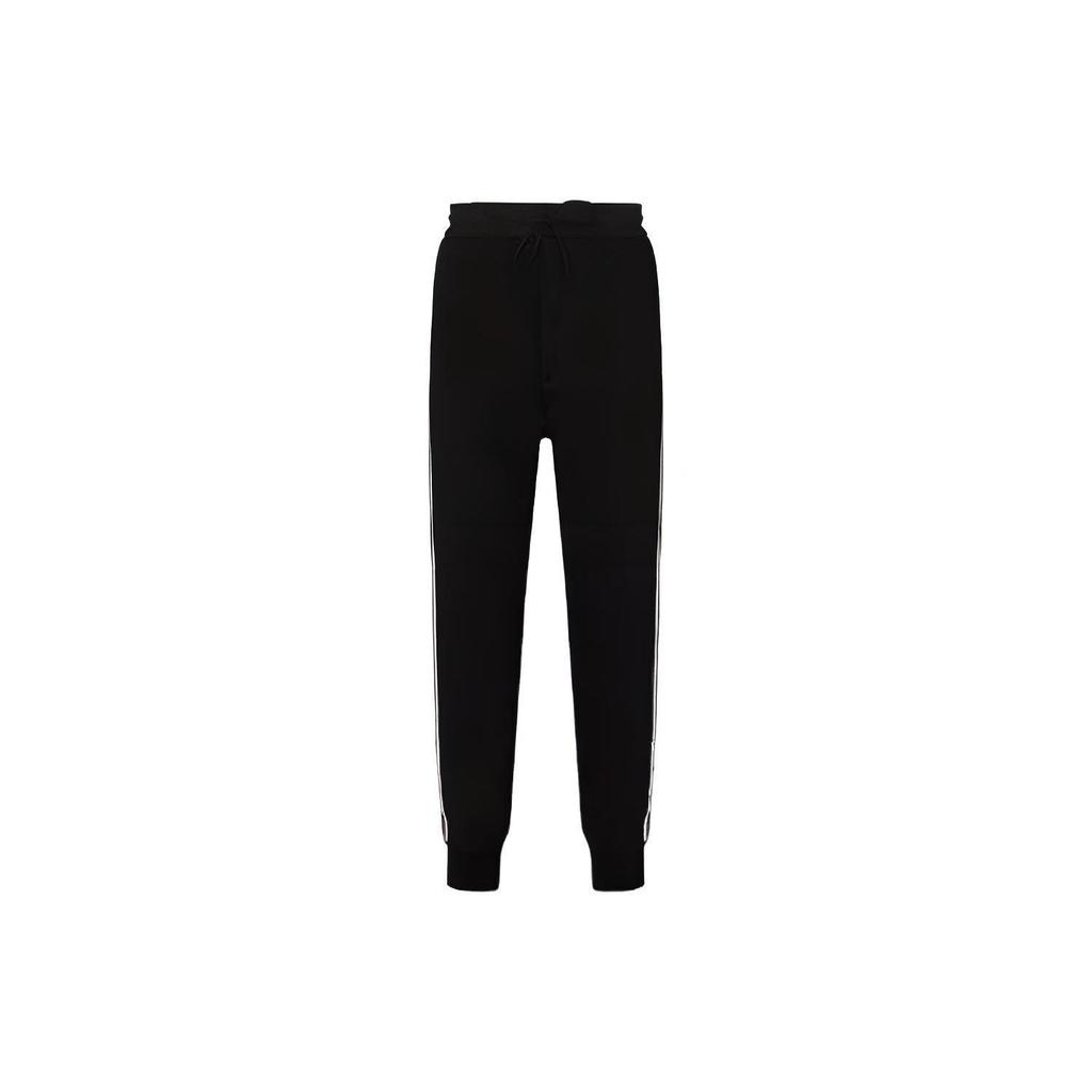 Y-3 SS21 Signature Stripe Casual Pants Men Bottoms Black H16338