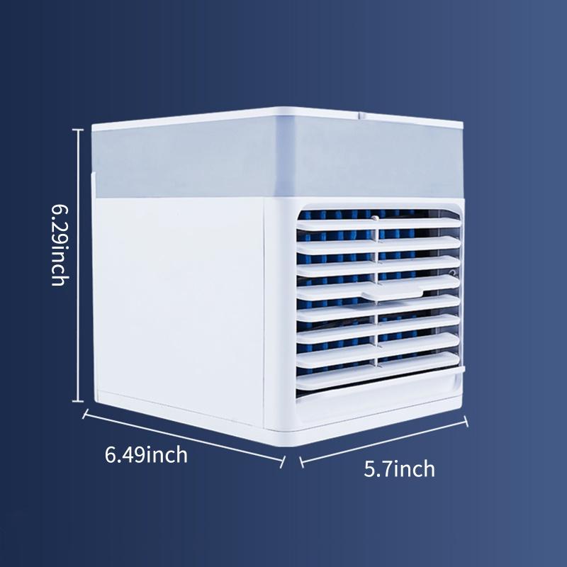 Desktop Air Cooler 500mL Mini Space Cooler With Misting Air Conditioning Fan With 3 Wind Speeds USB Powered Quiet Air Cooler