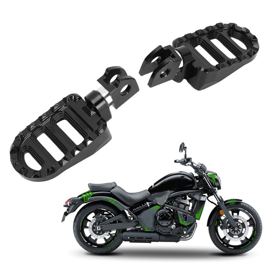 1 Pair Front Foot Pegs Anti Slip Aluminum Alloy Left Right Motorcycle Footrests Pedal Replacement for   S 650 2016-2025