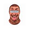 Novelty Old Man Face Ski, Winter Windproof Full Face with 3D Full Print, Sunglasses Not Included