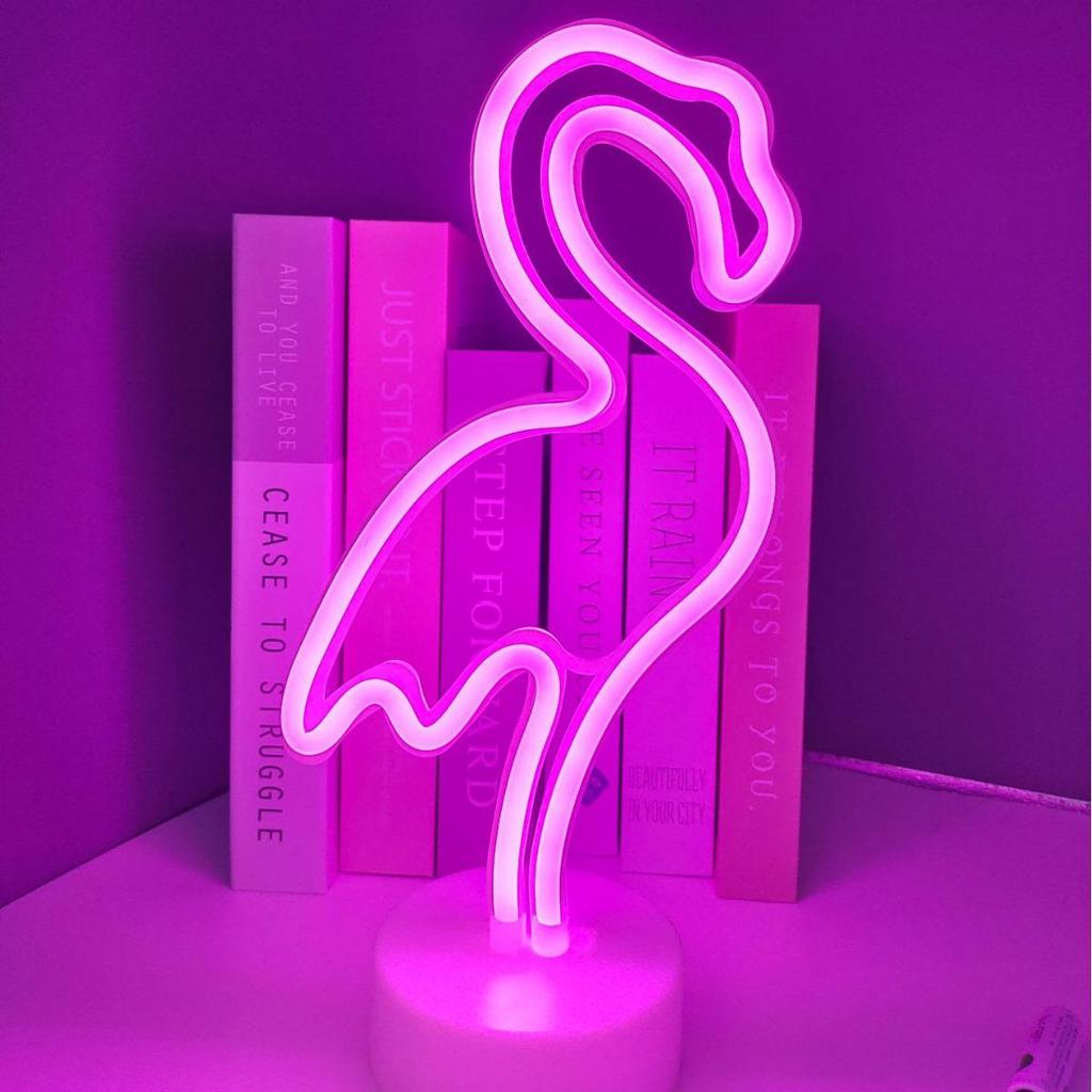 Romantic Neon LED Decorative Desktop Lights - Ins Style
