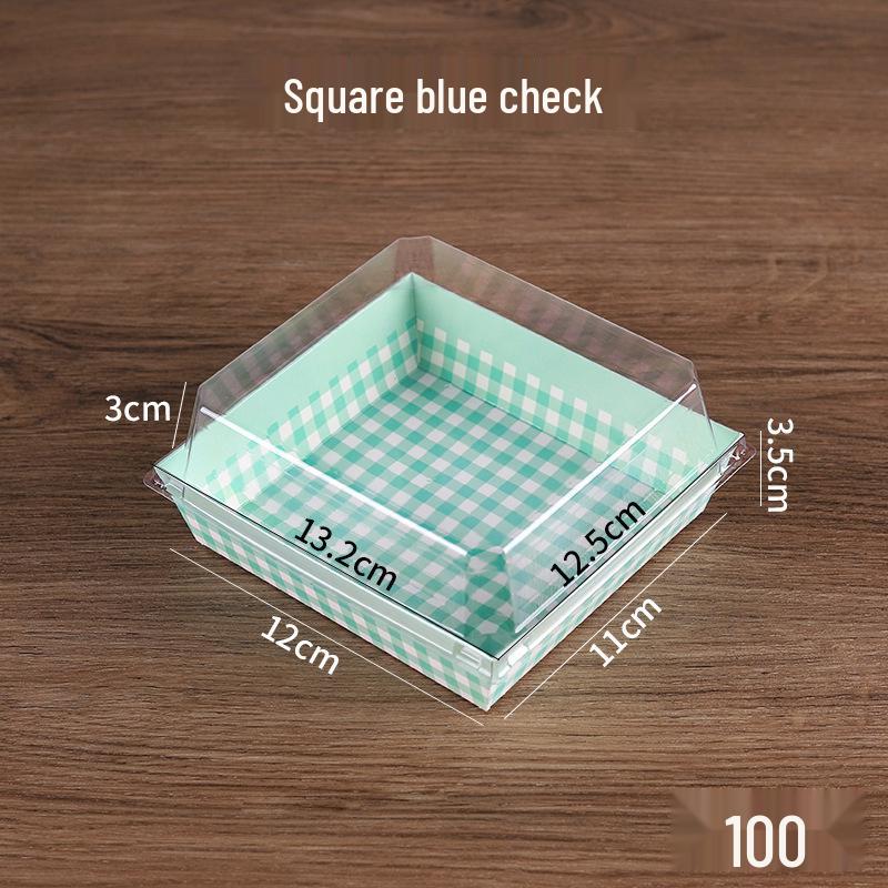 Rousong Xiaobei Pastry Box: Oil-Proof Takeout Container for Desserts, Snow Mei Niang, Puffs, and Cake Rolls.