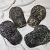 Passende Retro-Leopardenmuster-Kappe Verstellbarer Riemen Atmungsaktive Schirmmütze Sonnenhut Für Männer Frauen