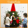Creative Polyester Christmas Tree Topper Star With Elegant Hat Nose And Gloves