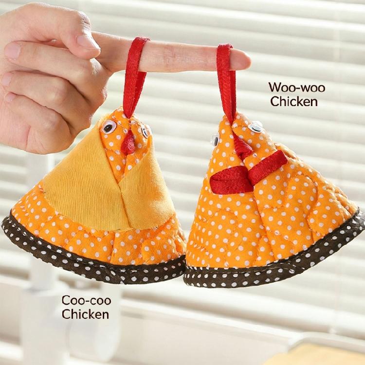Nonslip Chicken Shaped Triangle Pot Handle Cap Heatproof Cooking Accessory Insulated Kitchen Tool Protector