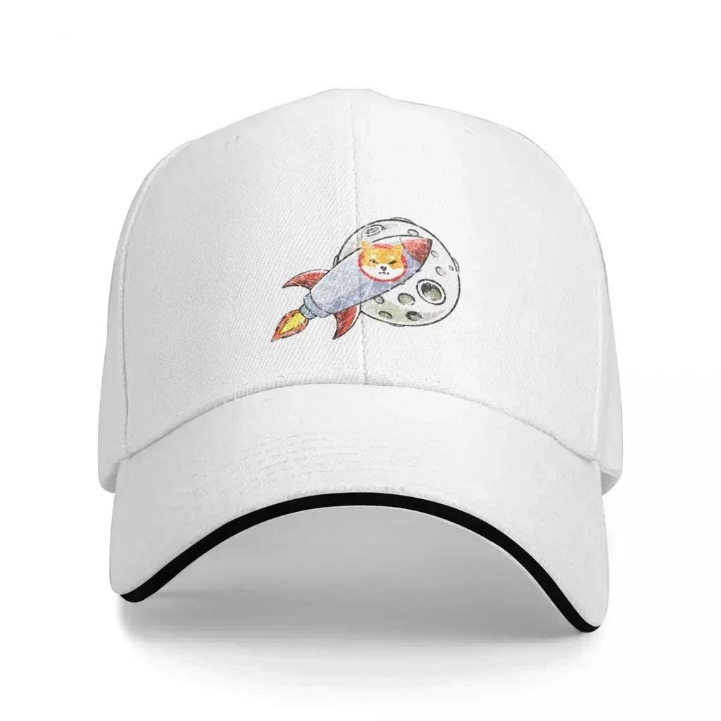 Shiba Inu To the Moon Baseball Cap Kids Hat Adjustable Western Hat Men's Caps Women's