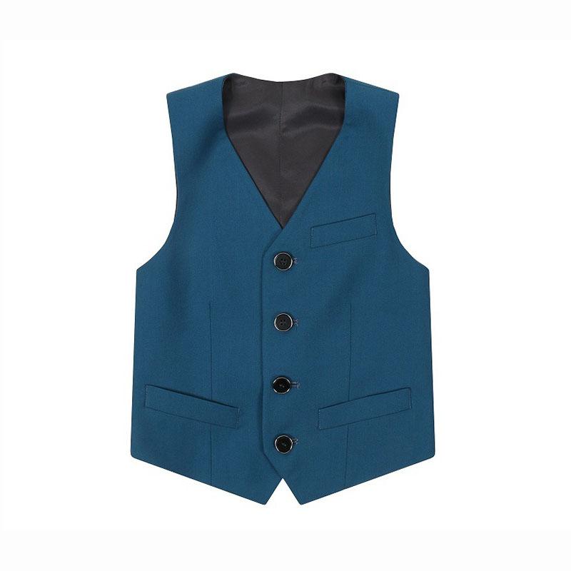 Boys Dress Suit Kids Blazer Toddler Wedding Formal Piano Performance Waistcoats Children School Party