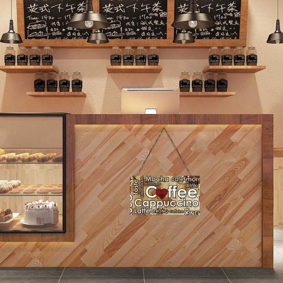 Front Door Sign Exquisite Pattern Lanyard Design Smooth Edge Burr