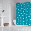 Animal Paw Print Bathroom Shower Curtain Bathroom Partition Curtain Light Opaque Waterproof Material Bathroom
