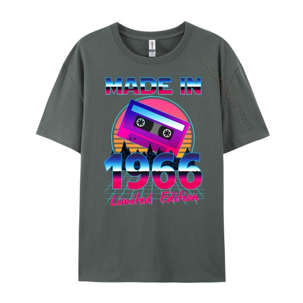 58 Years Old 1966 80s Cassette 58th Birthday Graphic T Shirts 100 Cotton Tshirt Luxury Clothing Breathable Printed TShirt