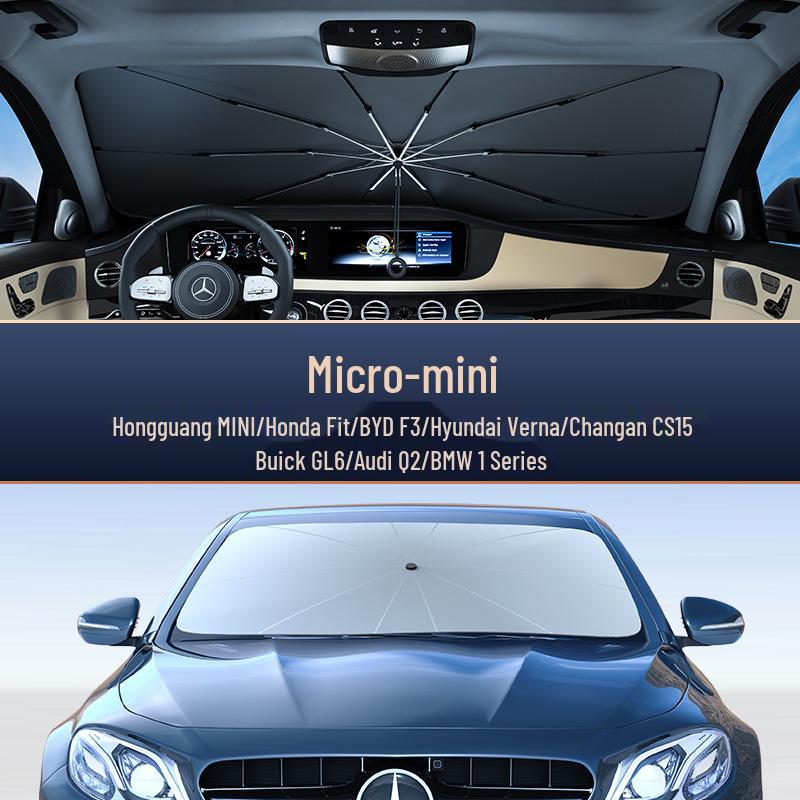 

Солнцезащитный козырек для автомобиля Kafila: Шторка для теплоизоляции лобового стекла без ручки With Deluxe Storage Bag