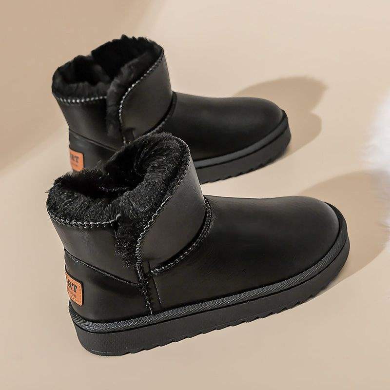 

Зимние утепленные северо-восточные сноубутсы мужские водонепроницаемые и нескользящие меховые интегрированные ботинки-хлебцы мужские бархатные теплые большие хлопковые ботинки Size 41