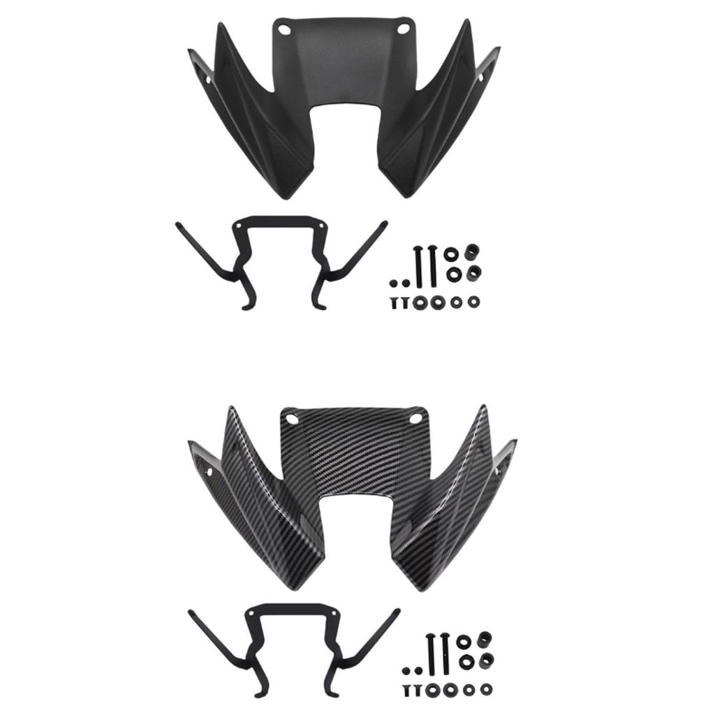 Motorcycle Front Spoiler Reliable Easy to Install Motorcycle Accessories Aerodynamic Wing Deflector for Honda CB 500 Hornet