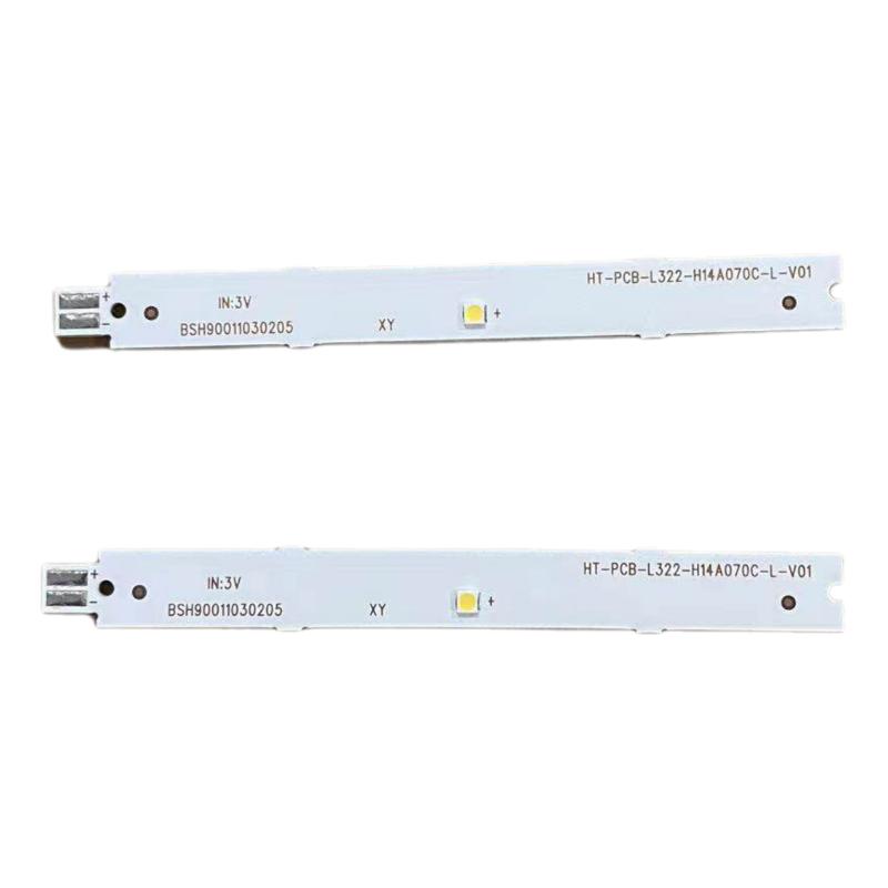 1Pcs Refrigerator Parts Light Bar Led Strip Light Bar For Siemens Bsh 9001030205 9001069888 3V / 6V Refrigerator Accessories