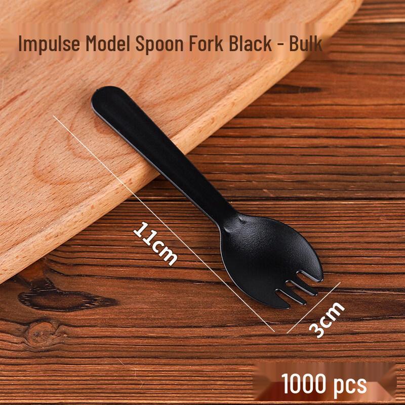 Individually Wrapped Disposable Plastic Dessert Utensils