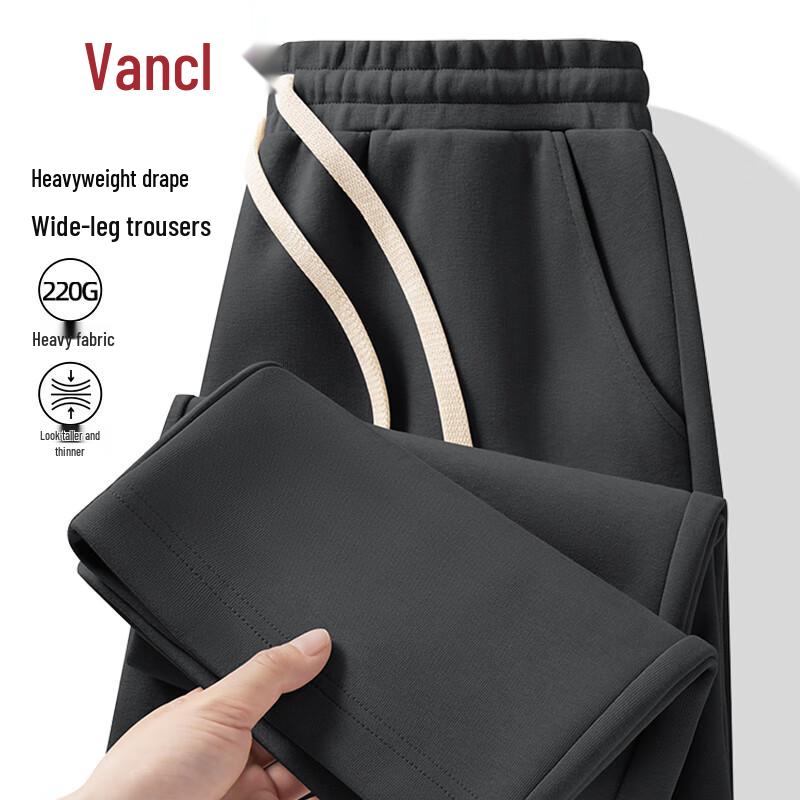 

VANCL Men s Relaxed Fit Heavyweight Knit Straight-Leg Pants XL