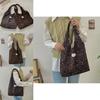 Stylish Large Capacity Suede Leopard Print Tote Bag For Women Versatile Bag Design