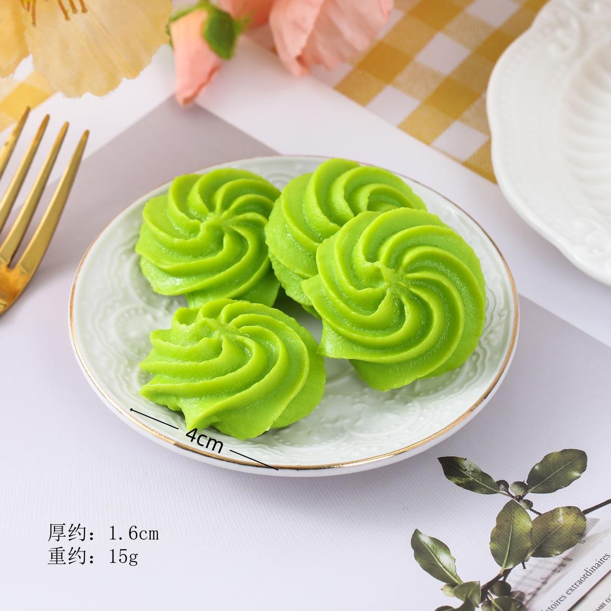 

20PCS Simulation Cookies Fake Biscuits Model for Kitchen Decoration, Faux Cookie Food, Dessert Window Photography Props