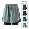 Unisex Quick-Drying Three-Quarter Running Shorts - Anti-Exposure Summer Sports Style