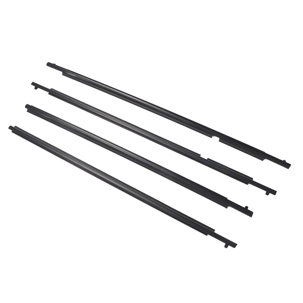 Door Belt Molding Weatherstrip Perfect Match Dust Proofing 75710‑12820 Rubber Wear Resistant Easy Install for XB 2008 To 2015