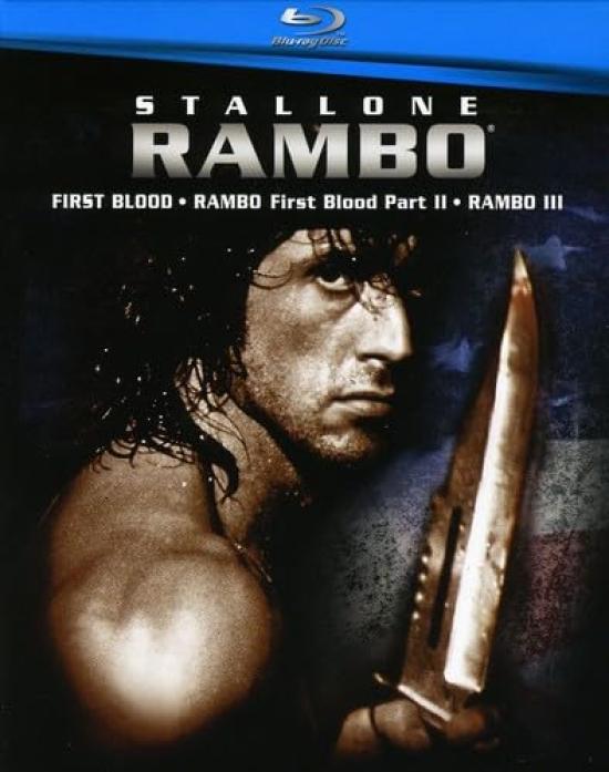 RAMBO 1–3 (North American Import / Blu-ray 3-Disc Set)