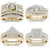 Couple Rings Zircon Rings Guide To American Women's Jewelry