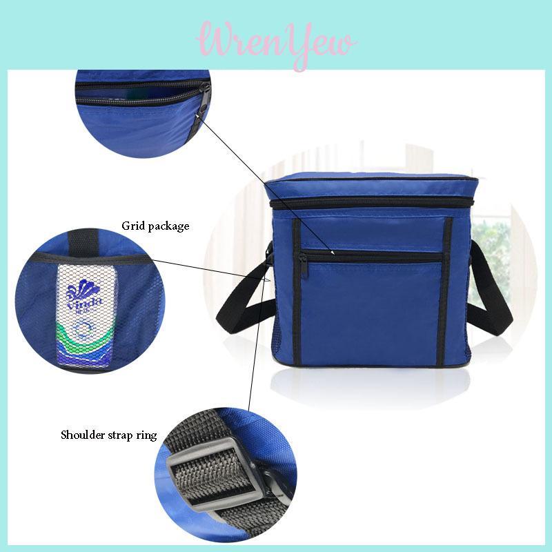 Large Capacity Insulated Thermal Cooler Bag For Picnic And Camping Adventures