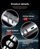 Luminous Metal Pixel Alloy Laser Sword: Rechargeable 2-in-1 Toy & Gift