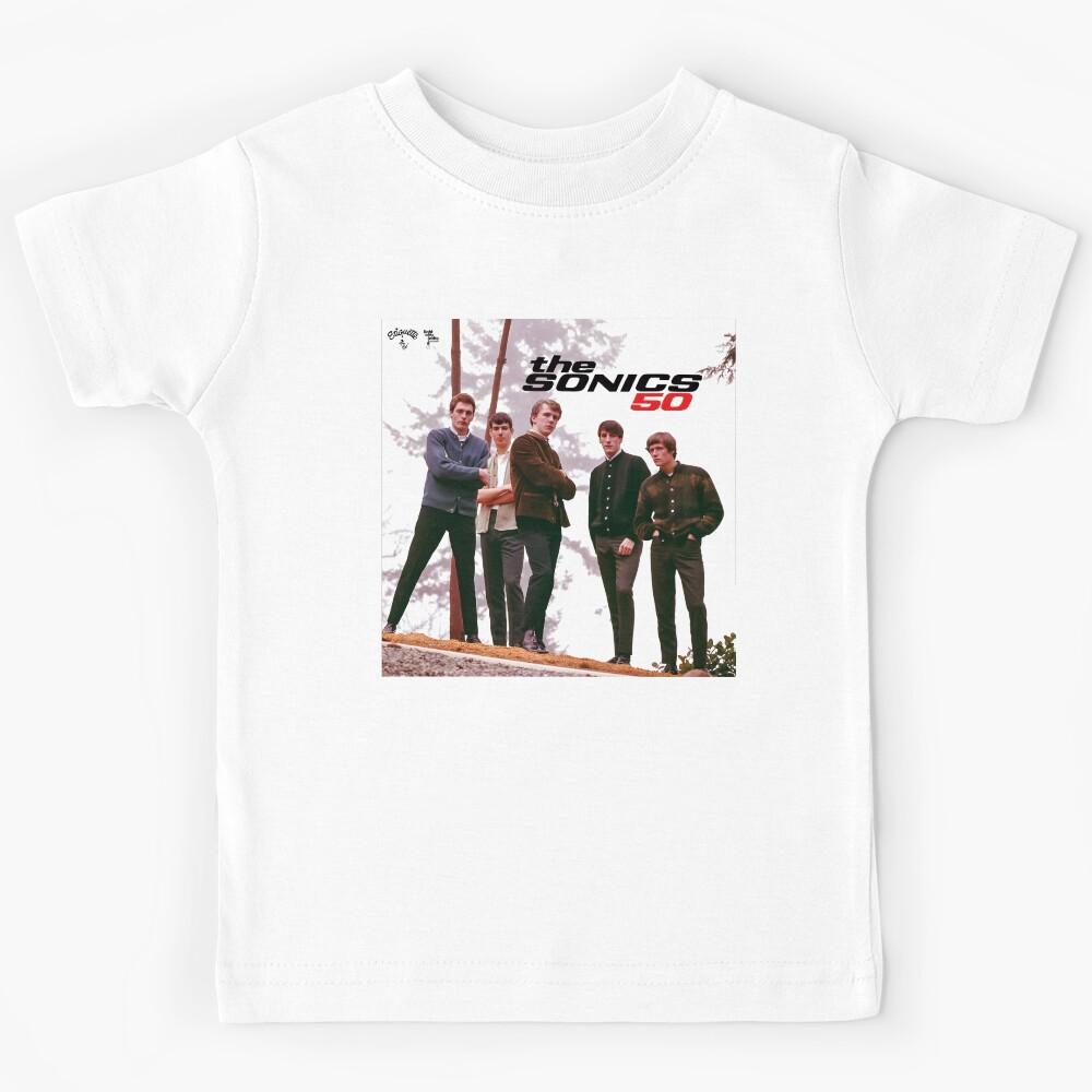 The Sonics – 50th Anniversary Retro Rock Tribute Kids T-Shirt 130