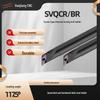 CNC 117.5° Internal Bore Turning Tool Holder S20R-SVQCR/11/16 for Lathe Machining