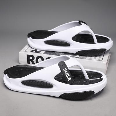 New Men's Slippers Fashionable Travel Casual Shoes Indoor Outdoor Flip-flops Sandals For Man Non-slip Platform Explosive Style