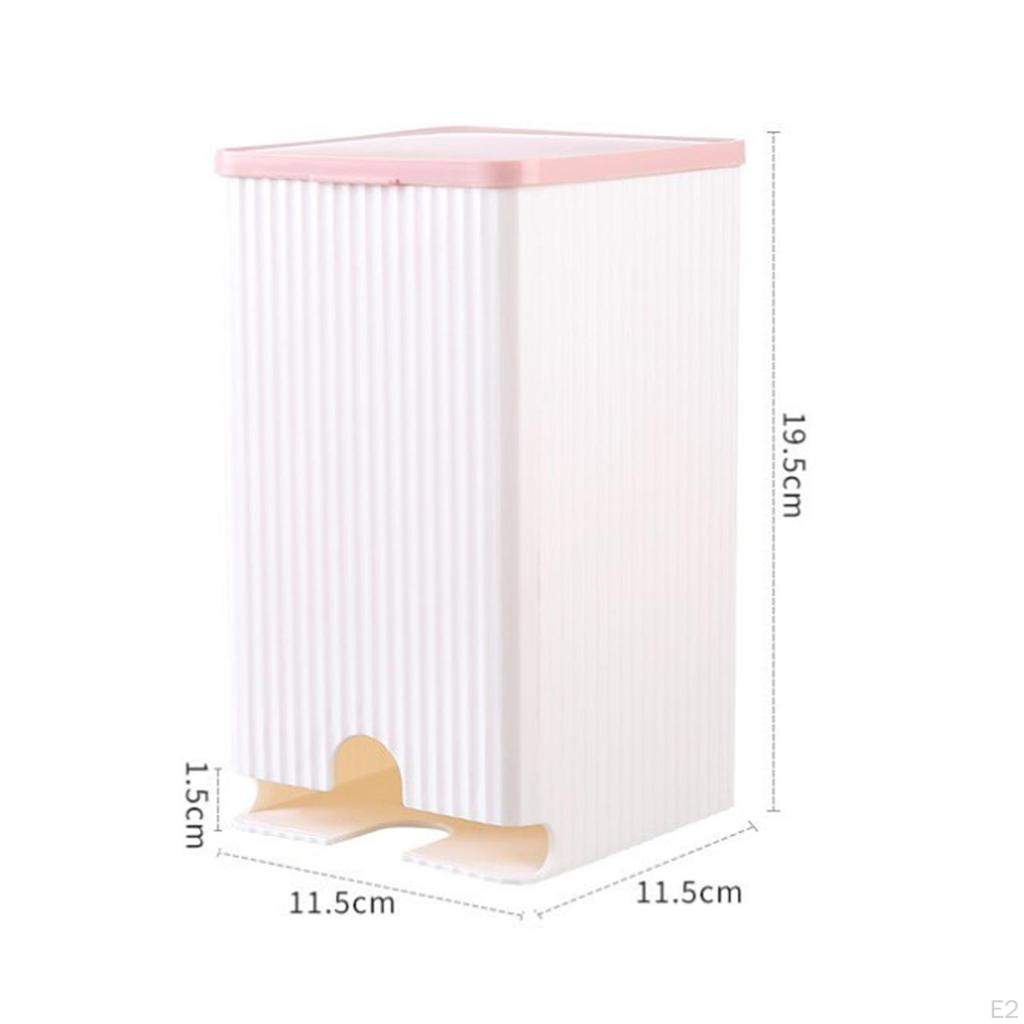 Caixa de armazenamento de parede 3 peças, recipiente, suporte para absorvente interno, absorvente menstrual feminino multiuso