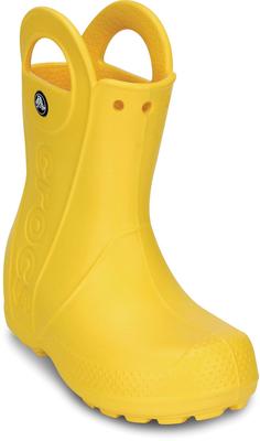 Crocs Handle It Regenstiefel, Kinder, Gelb, YLW12803-730-2019, Online-Preis, Regnerisches Wetter (Gelb/19.5/Jr.)
