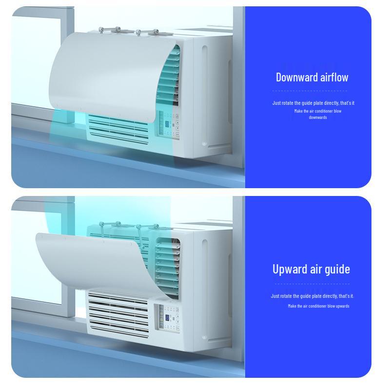 Postpartum Universal Waterproof Window AC Wind Deflector & Shield