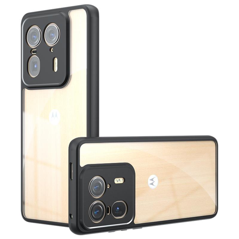 

Для Motorola Edge 50 Ultra 5G чехол TPU+PC противоударный чехол для телефона A