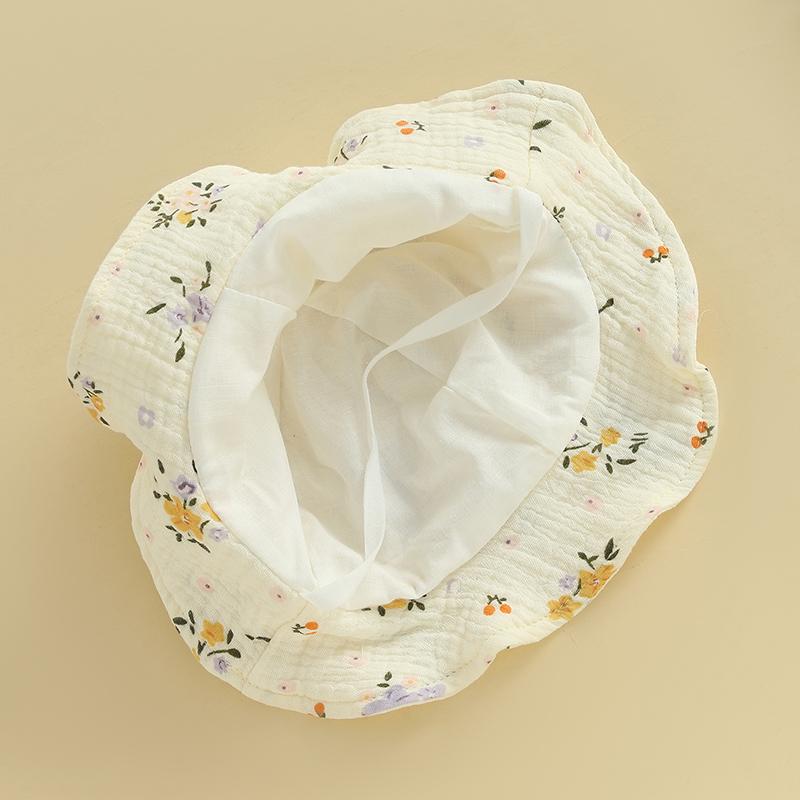 Citgeett Summer Infant Baby Girl Floral Bodysuit Dress Sleeveless Ruffle Sun Hat Outfit Casual Clothes