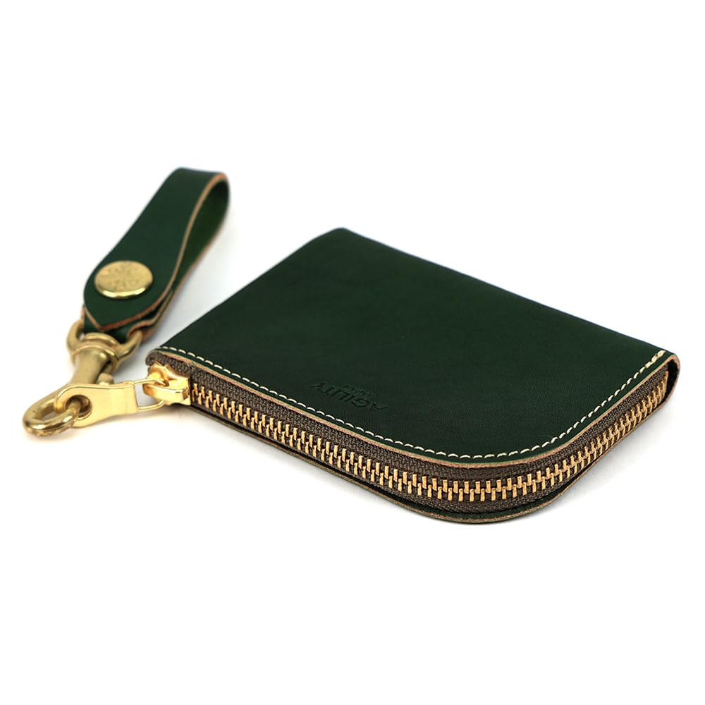 AGILITY Affa "Arjan" Coin Case, Card Case, Compact Wallet, Small Purse with Strap