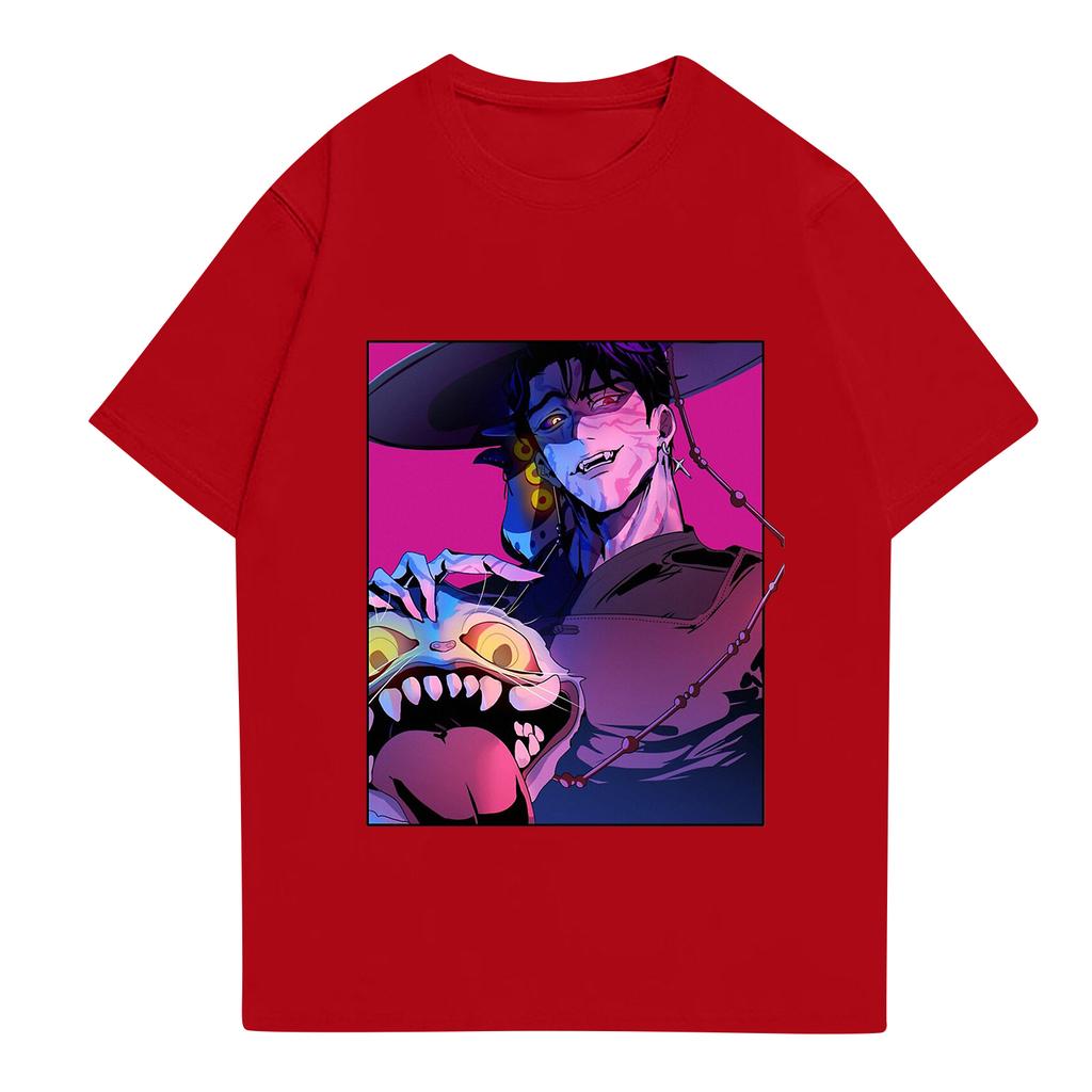 Kid's Anime Printed Short Sleeved T-shirt