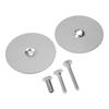 1 Set Door Handle Hole Cover Plate Diameter 67mm Door Hole Filling Plate Hole Blocking Device Hardware Accessories