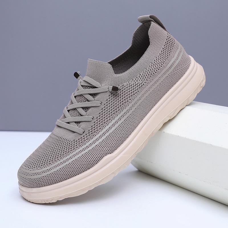 

Чоловічі 2025 Весна/Осінь Повсякденні М яка Підошва Сліпони Кросівки для Тата: Зносостійкий та Універсальний 38 чорний