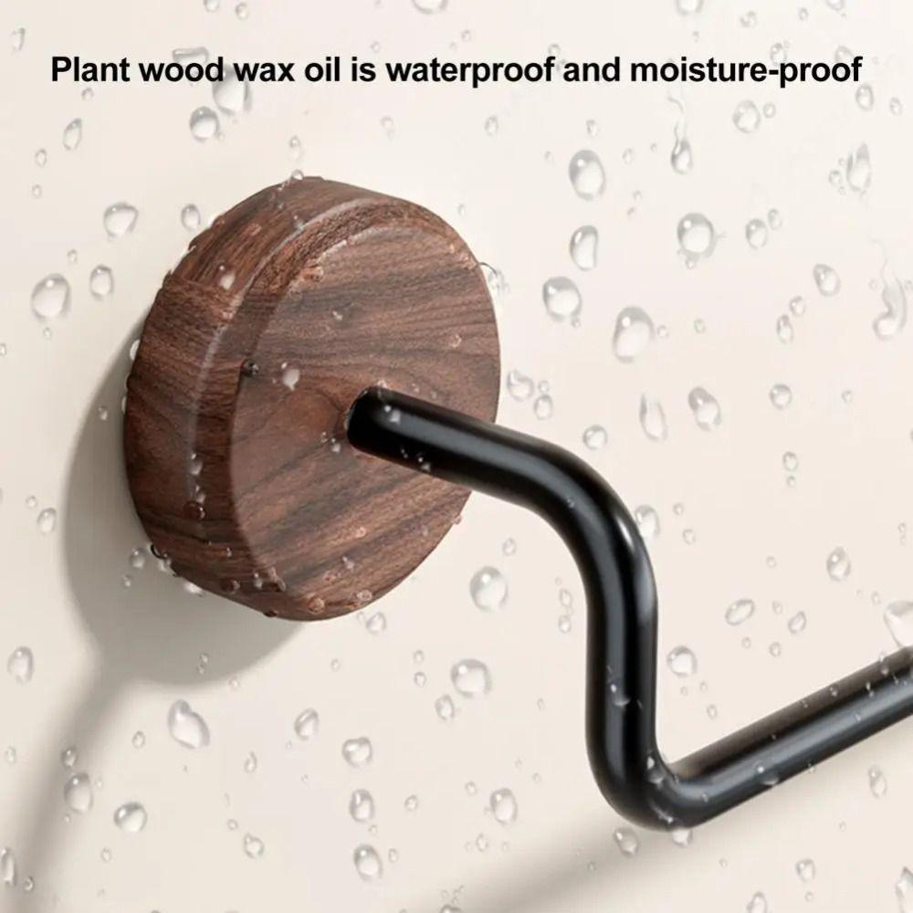 Anti-Rust Bathroom Towel Hanger Simple Installation Single Bar Storage Holder  Bathroom Accessorie
