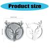 Silicone Mould for Circular Elk Pendant Making Handmade Christmas Themed Decoration Mould Holiday Wall Hangings Mould