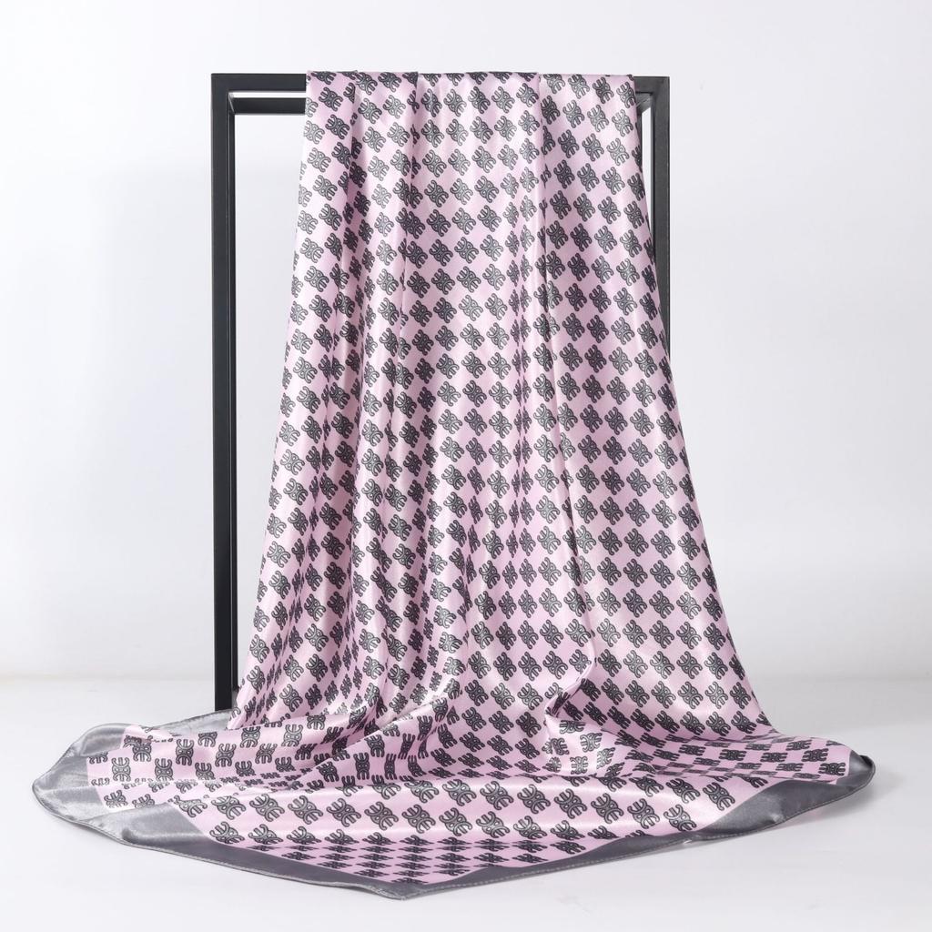 Hochwertige, luxuriöse Seidenschals, Stirnband, Schals, Halstuch für Damen, Ketten-Seidenschal, dekorativer Schal für Damen