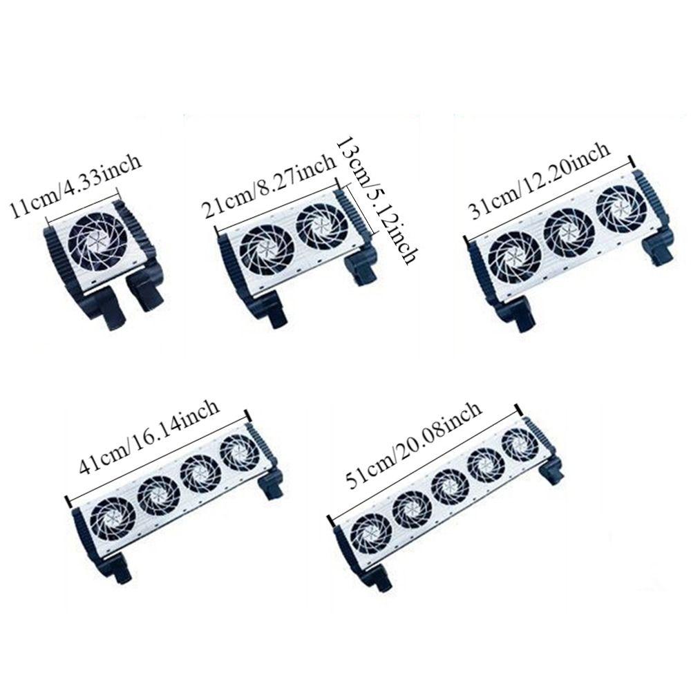 EU/US/UK Fish Tank Cooling Fan Hangable Aquarium Air Cooling Device Reduce Water Temperature