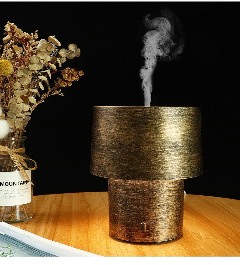 2026 Portable Mini Mushroom Lamp Humidifier: Aromatherapy Essential Oil Diffuser for Bedroom Desktop